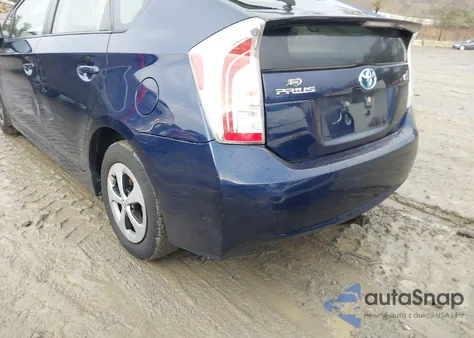 2012 Toyota Prius Two из США, поврежденный, VIN JTDKN3DU2C1547732